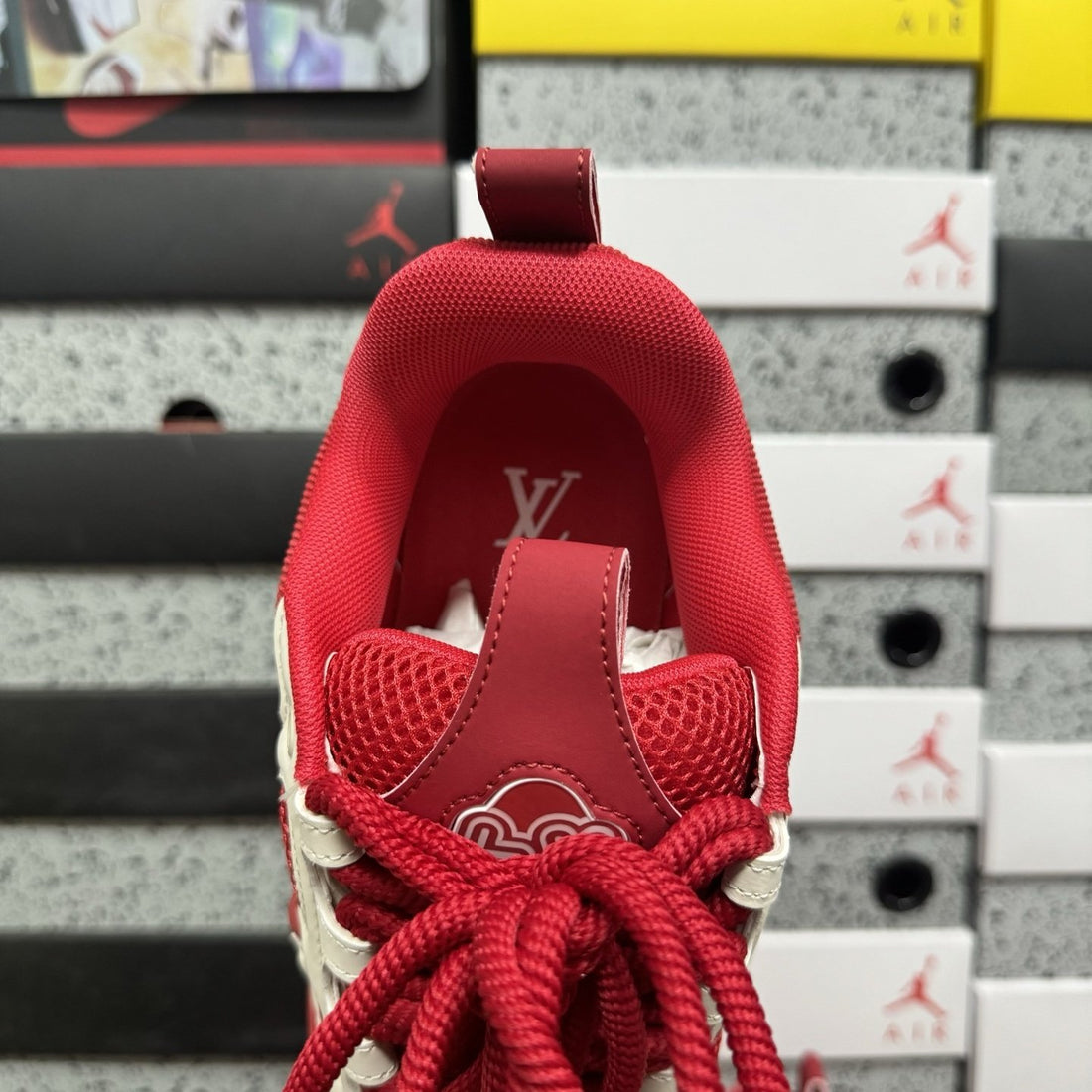 LV Skate Red White