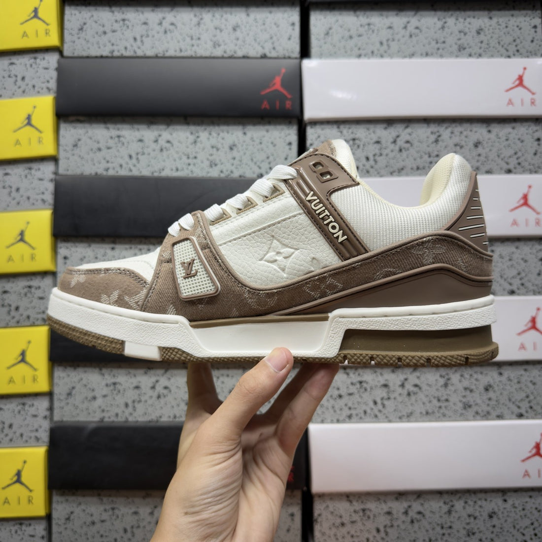 LV Trainer Brown Monogram