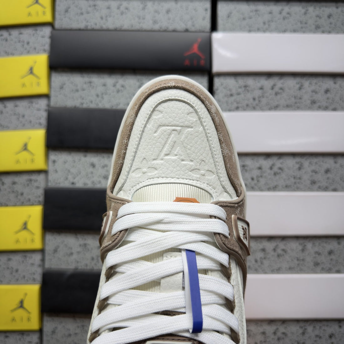 LV Trainer Brown Monogram