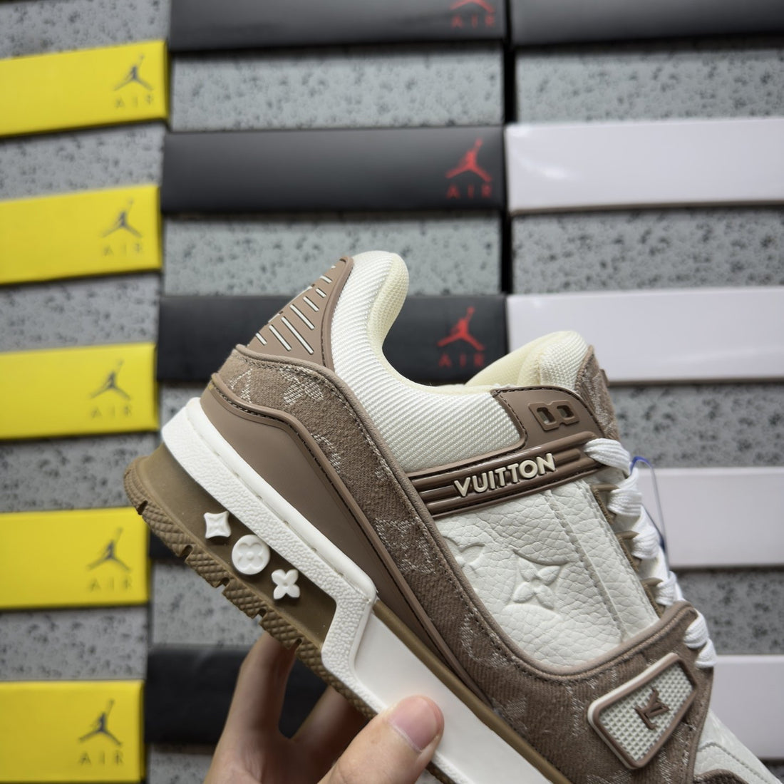 LV Trainer Brown Monogram