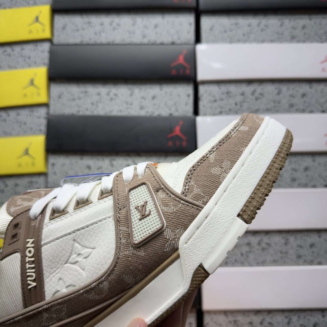 LV Trainer Brown Monogram