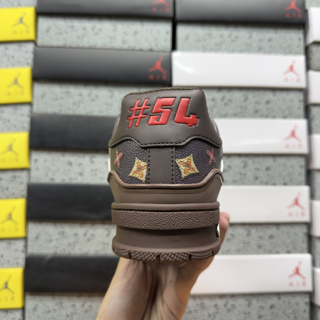 LV Trainer Brown Multicolor