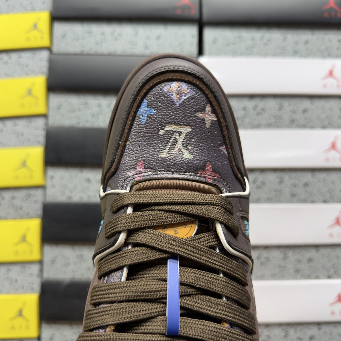 LV Trainer Brown Multicolor