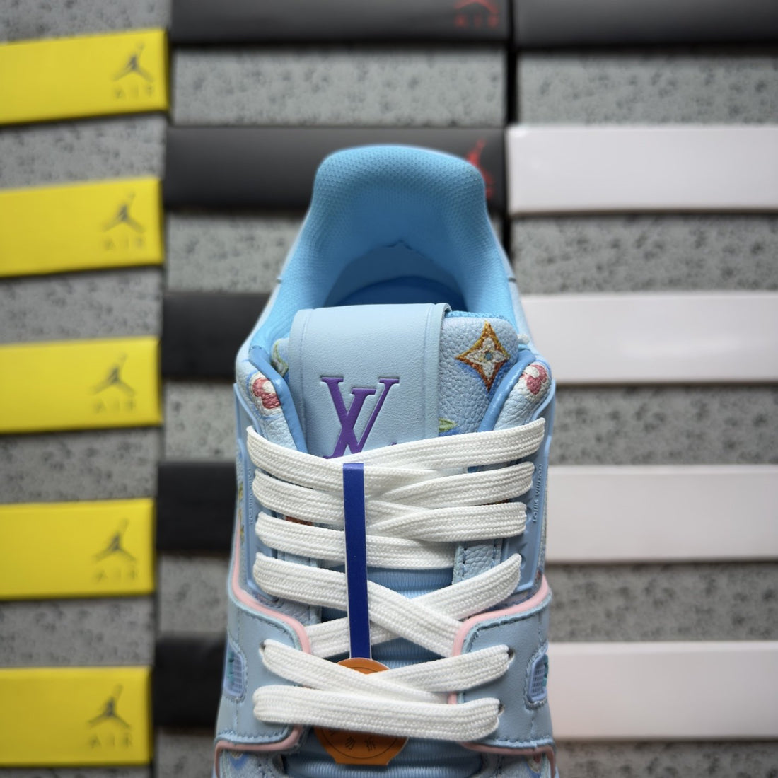 LV Trainer Sky Blue Multicolor