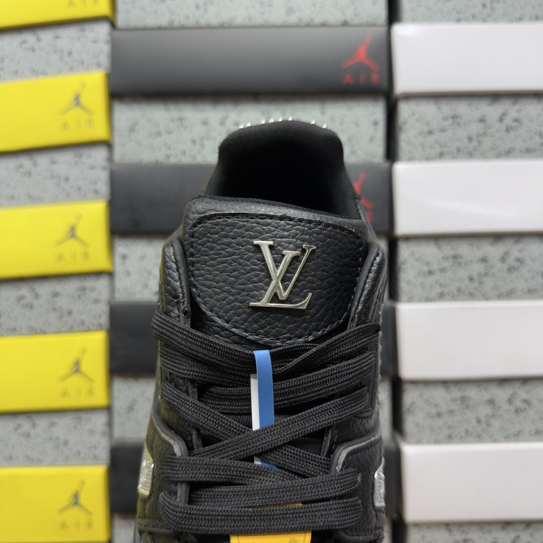 LV Trainer Triple Black Perforated