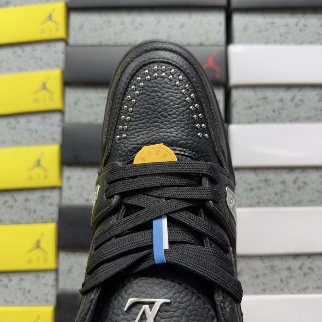 LV Trainer Triple Black Perforated