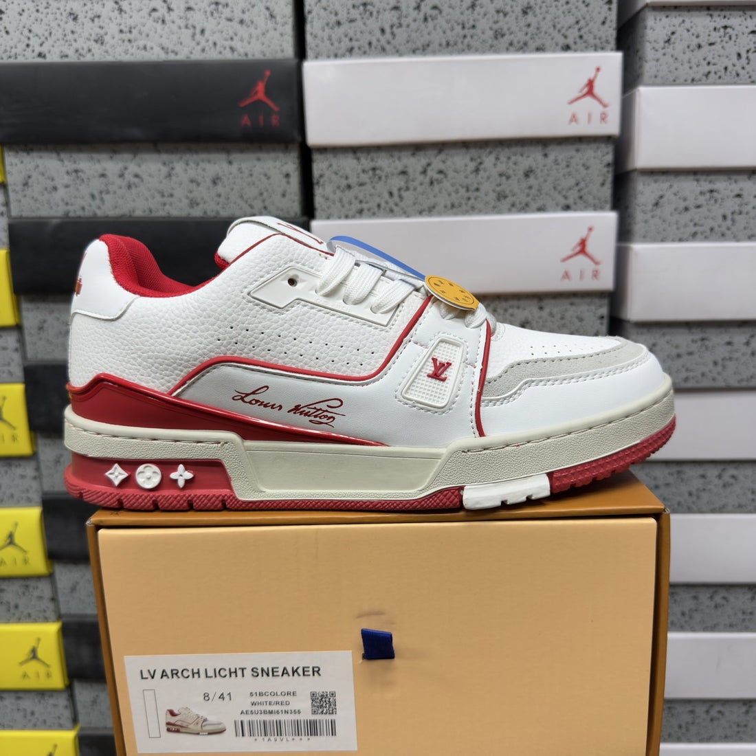 LV Trainer White Red