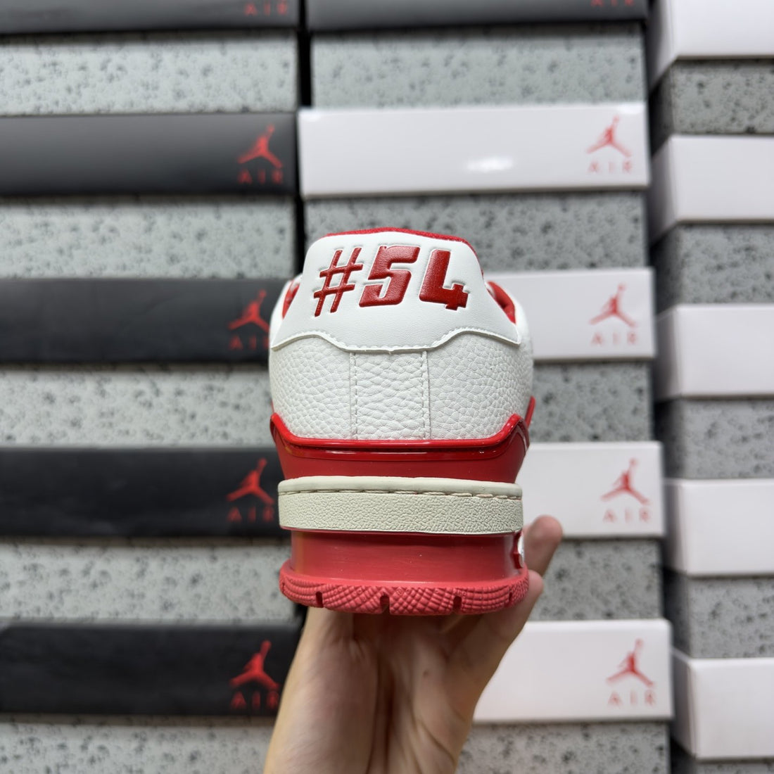 LV Trainer White Red
