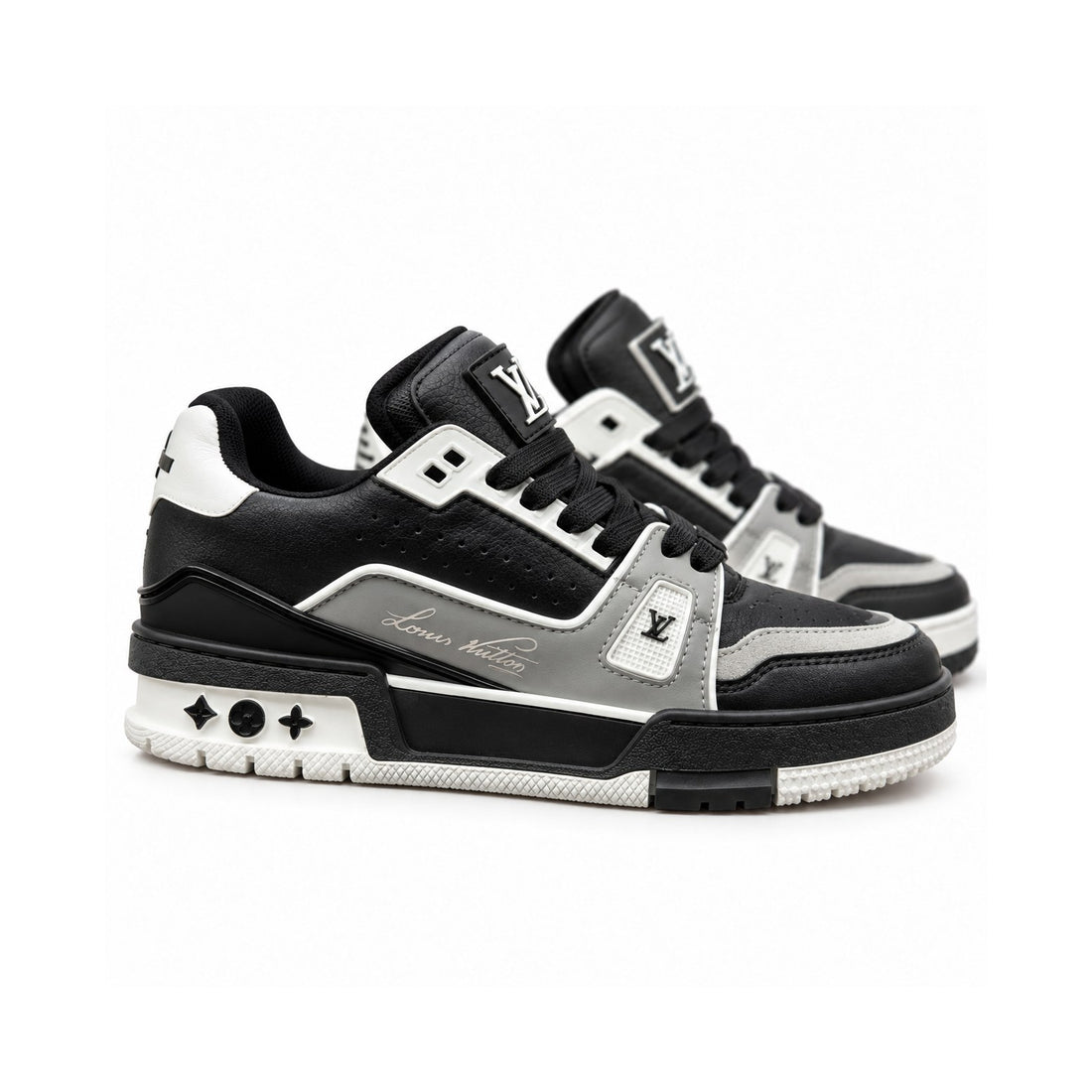 LV Trainer Black Grey White