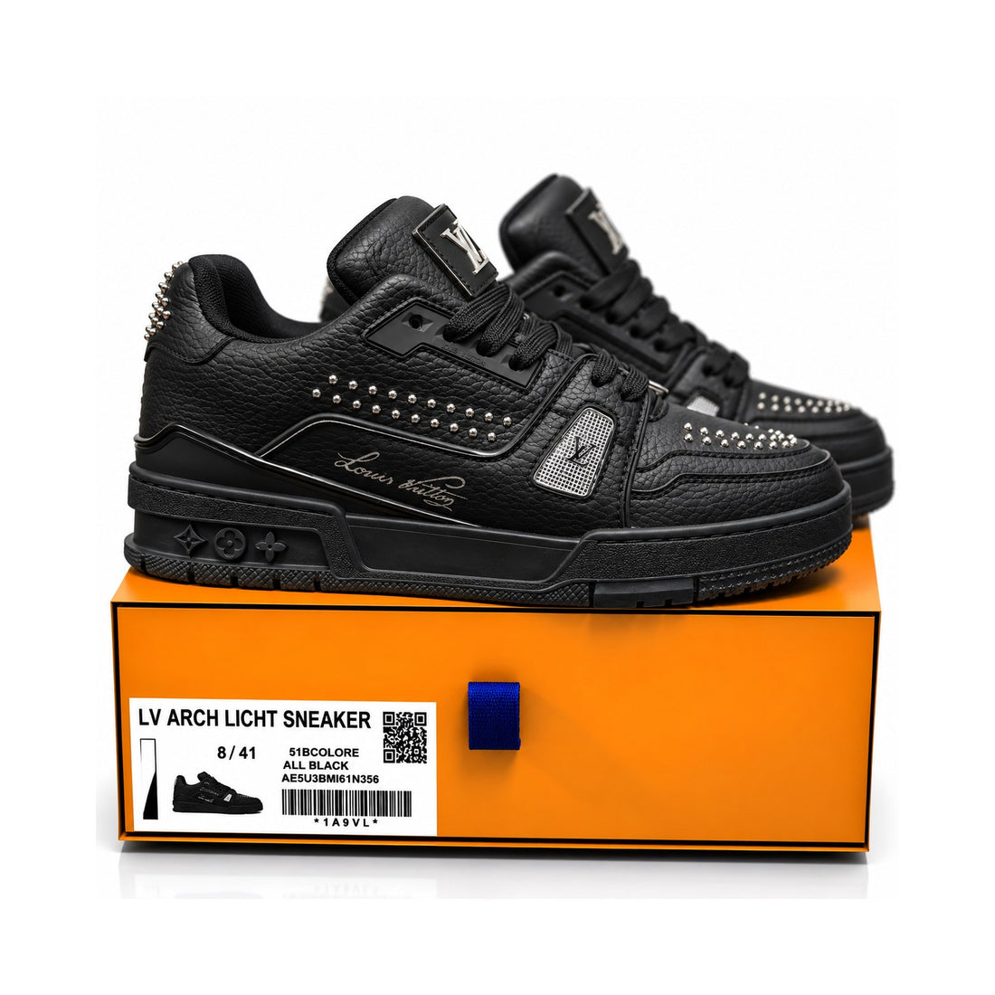 LV Trainer Triple Black Perforated