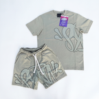 Bold T-Shirt and Shorts Set for Men and Women