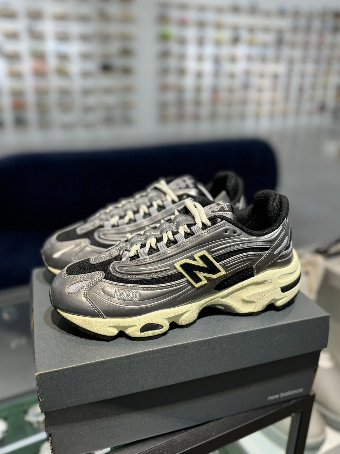NB 1000 Charcoal Gold