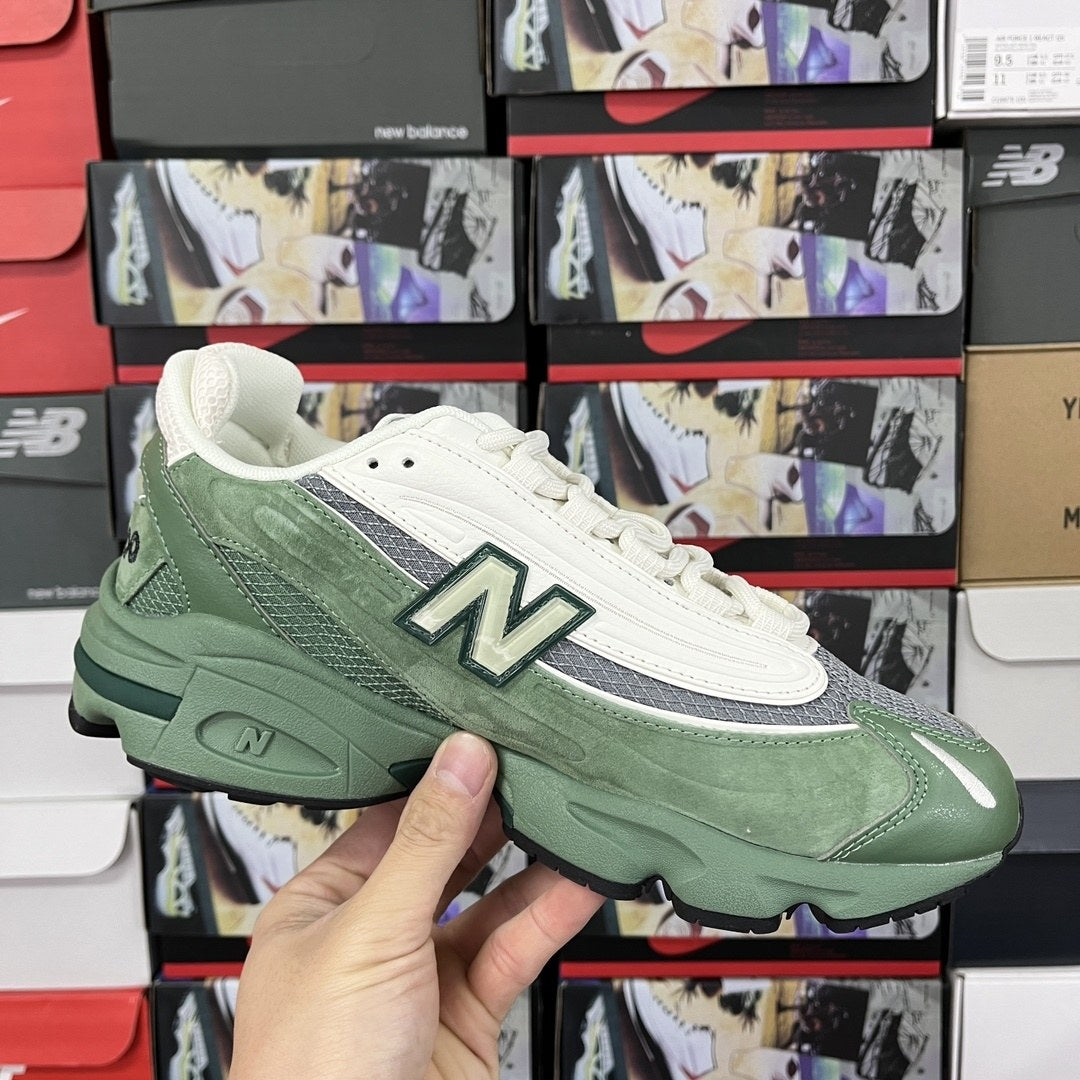 NB 1000 Green Suede
