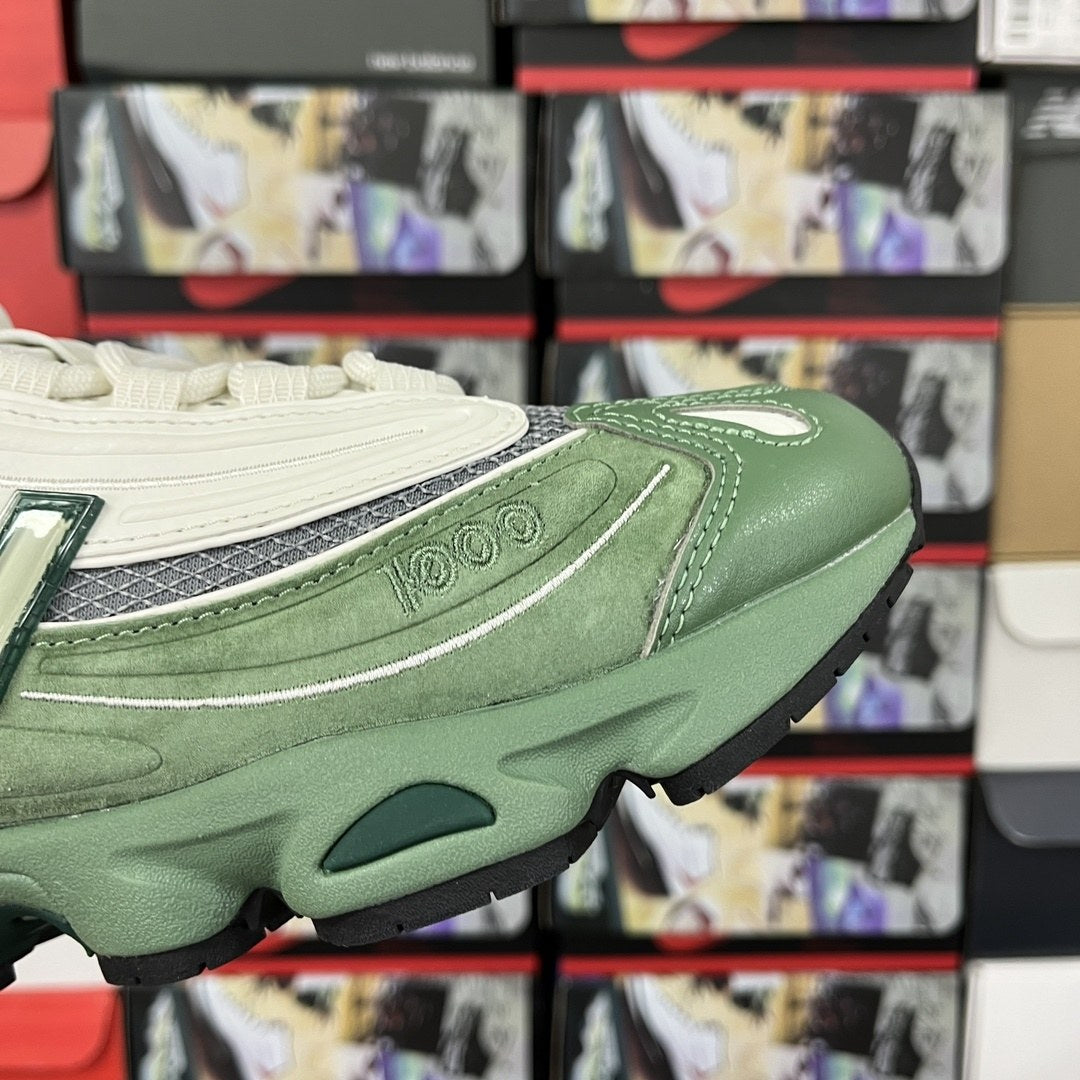 NB 1000 Green Suede