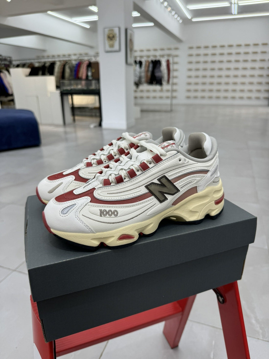 NB 1000 White Burgundy