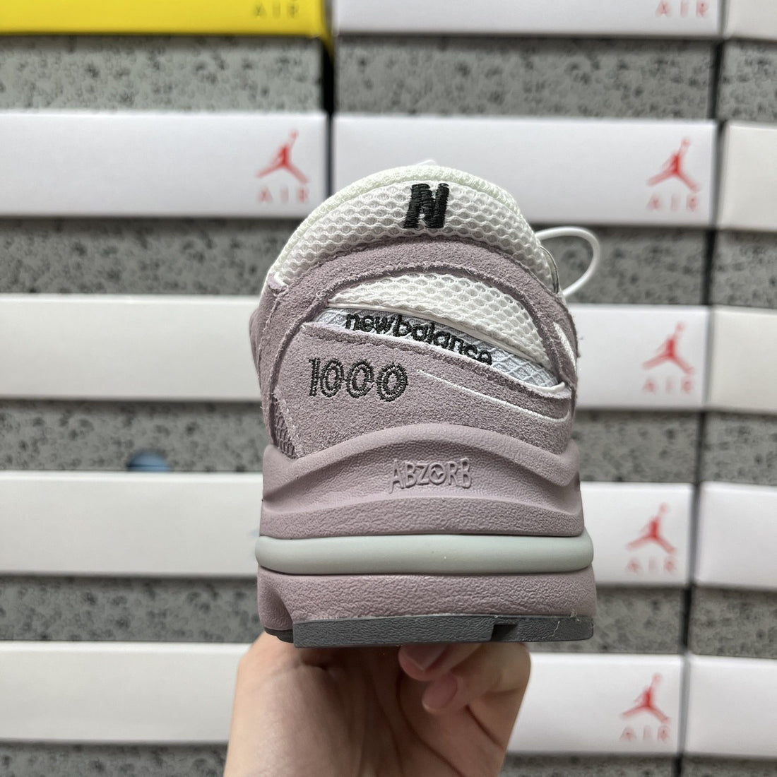 NB 1000 White Lilac