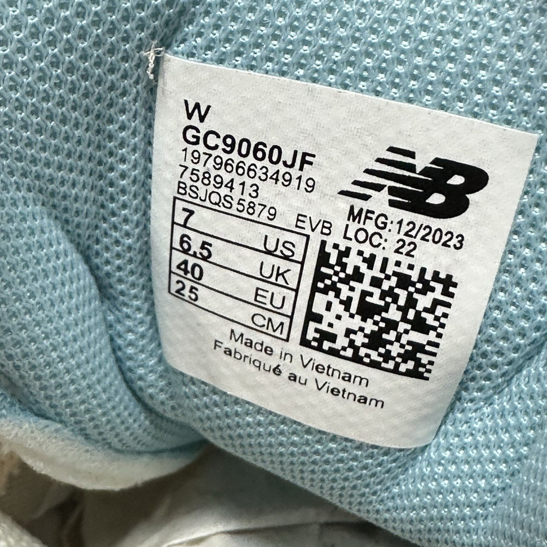 NB 9060 Baby Blue Tan