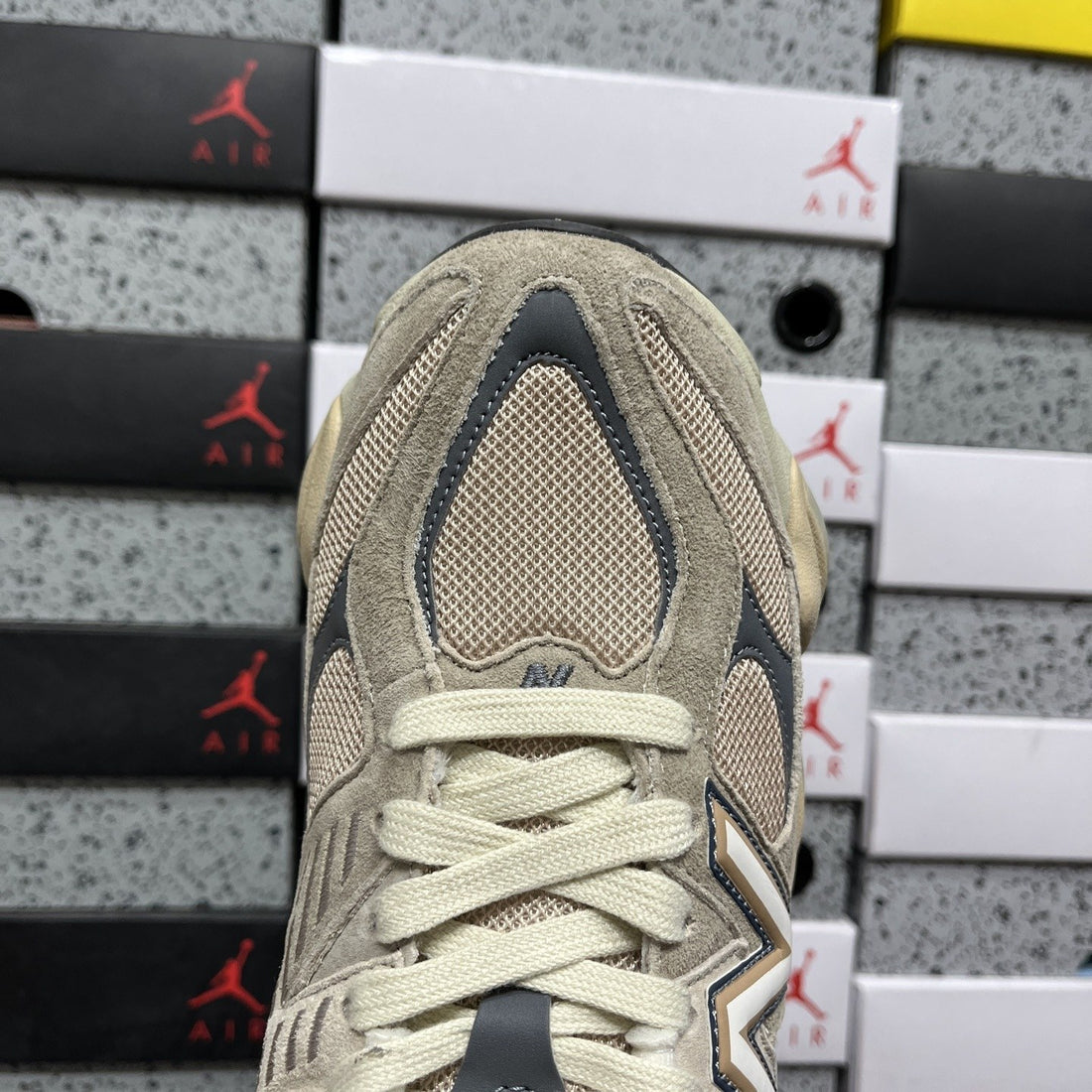 NB 9060 Beige Tan Suede