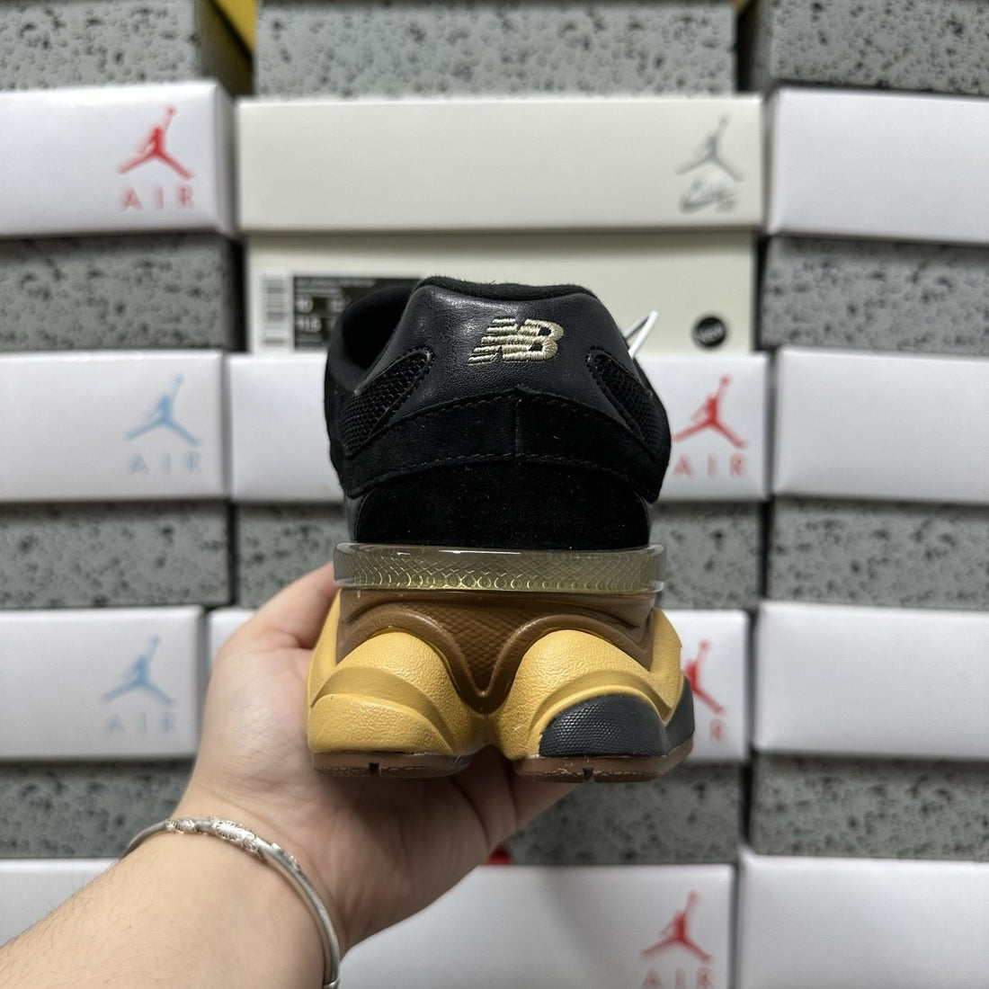 NB 9060 Black Blue Gold
