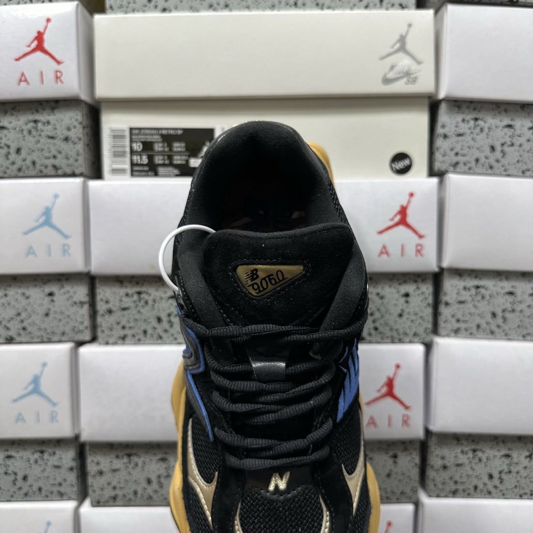 NB 9060 Black Blue Gold