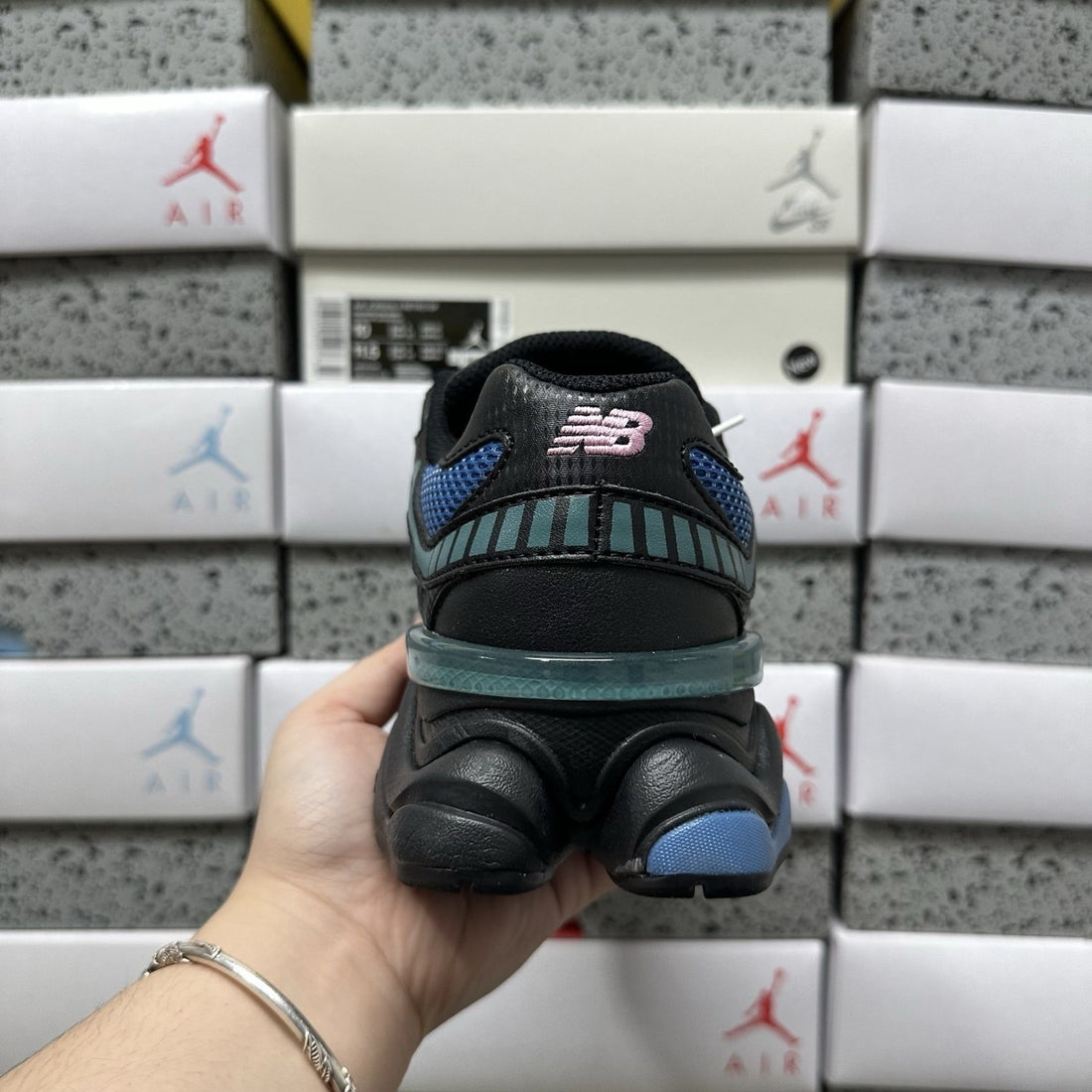 NB 9060 Black Blue Iridescent