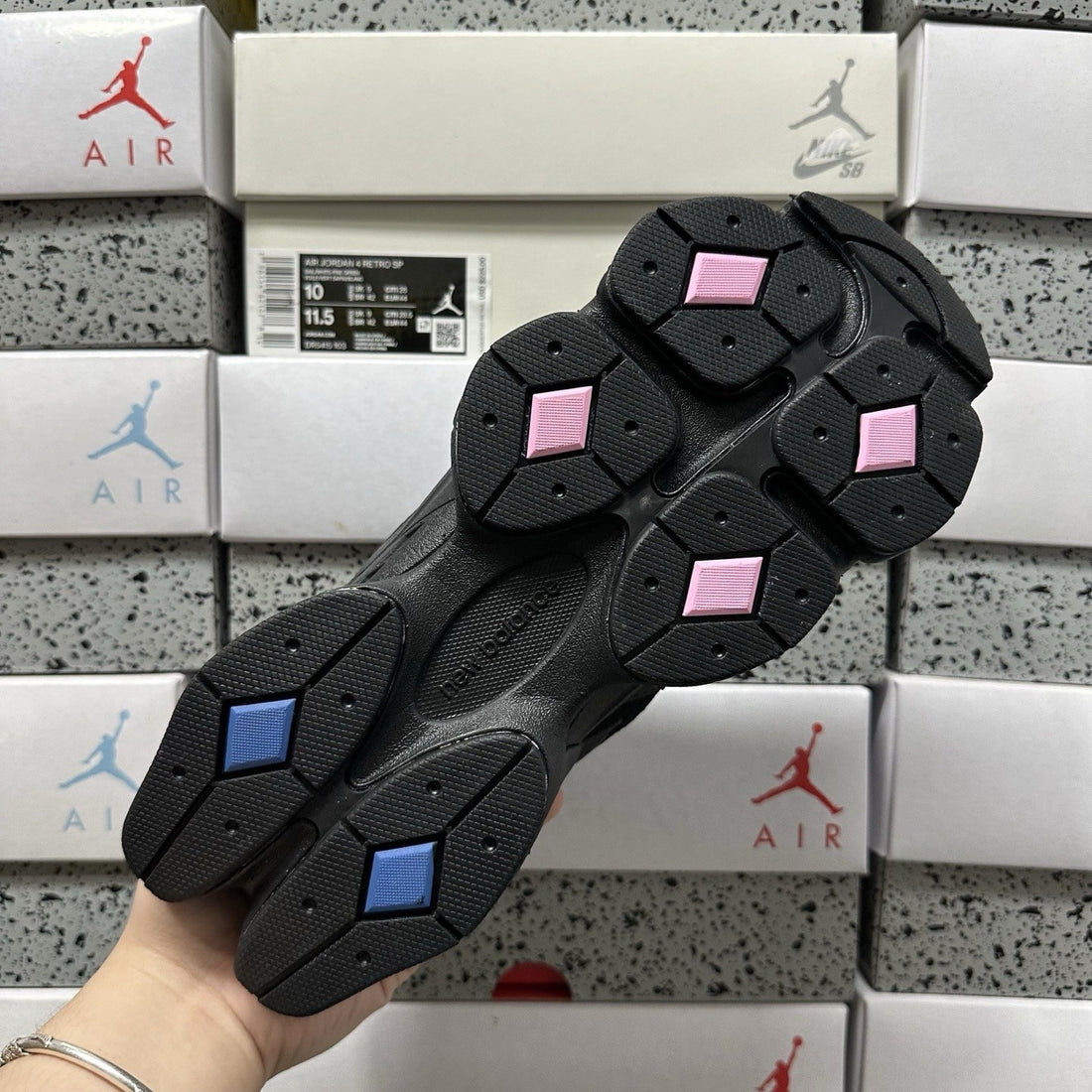 NB 9060 Black Blue Iridescent