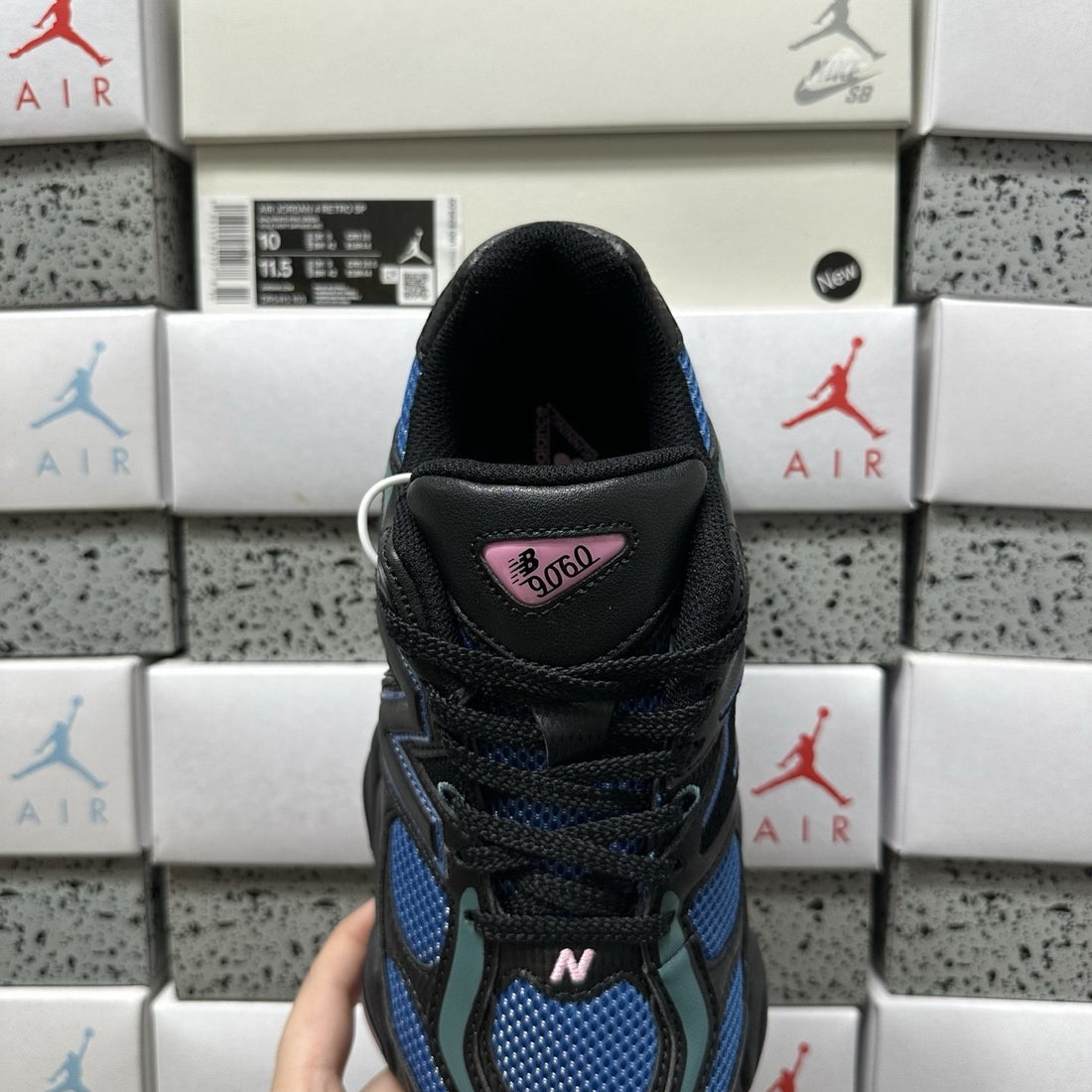 NB 9060 Black Blue Iridescent