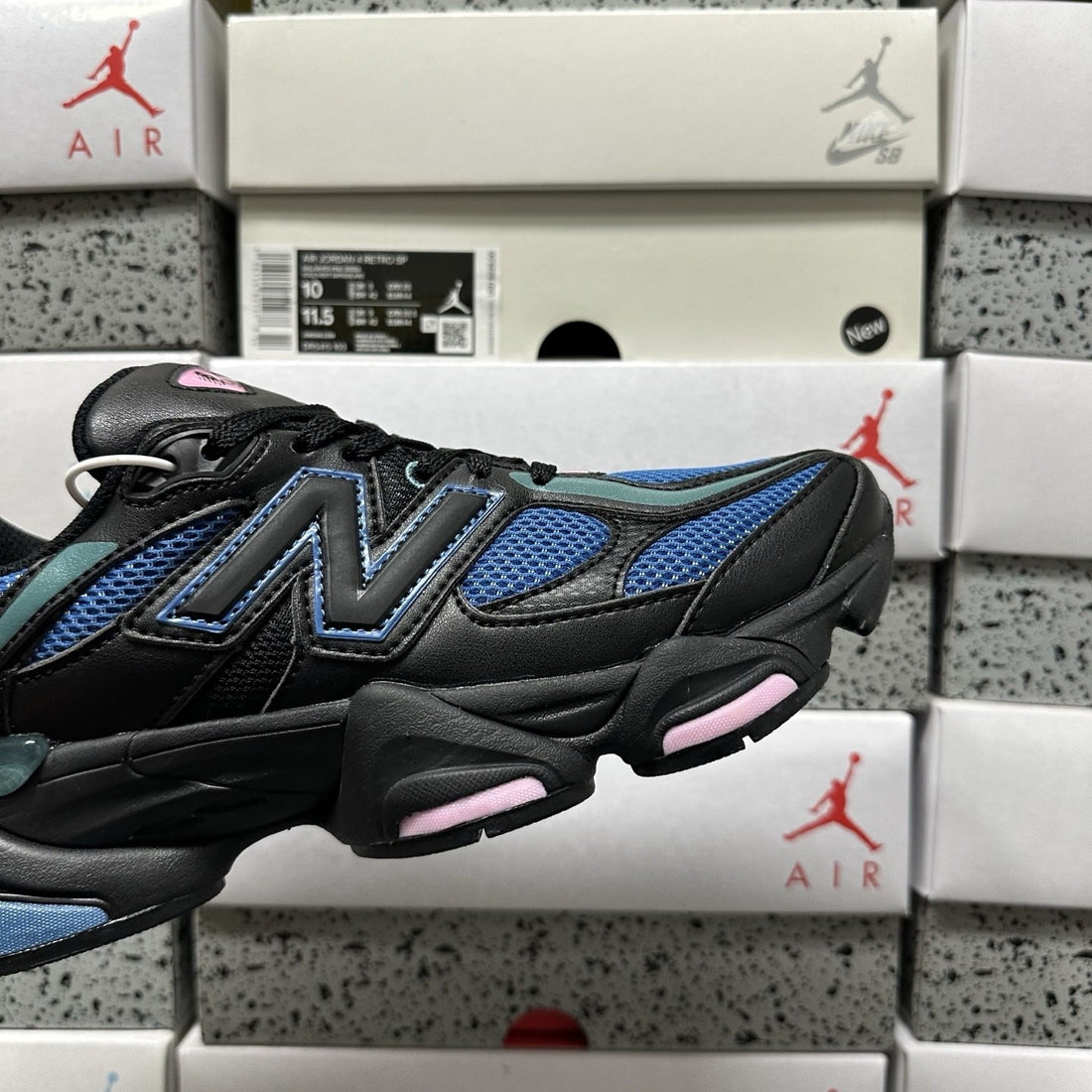 NB 9060 Black Blue Iridescent