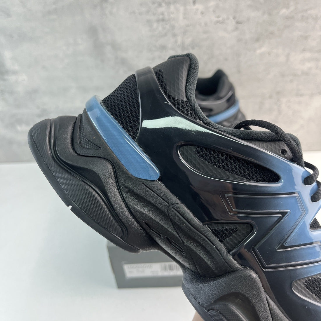 NB 9060 Black Blue Patent