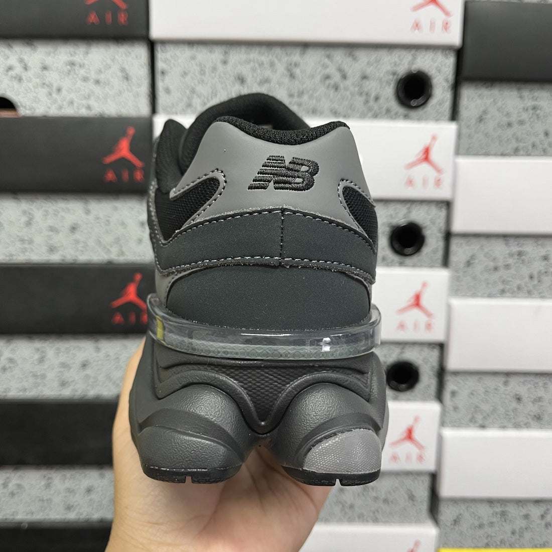 NB 9060 Black Charcoal