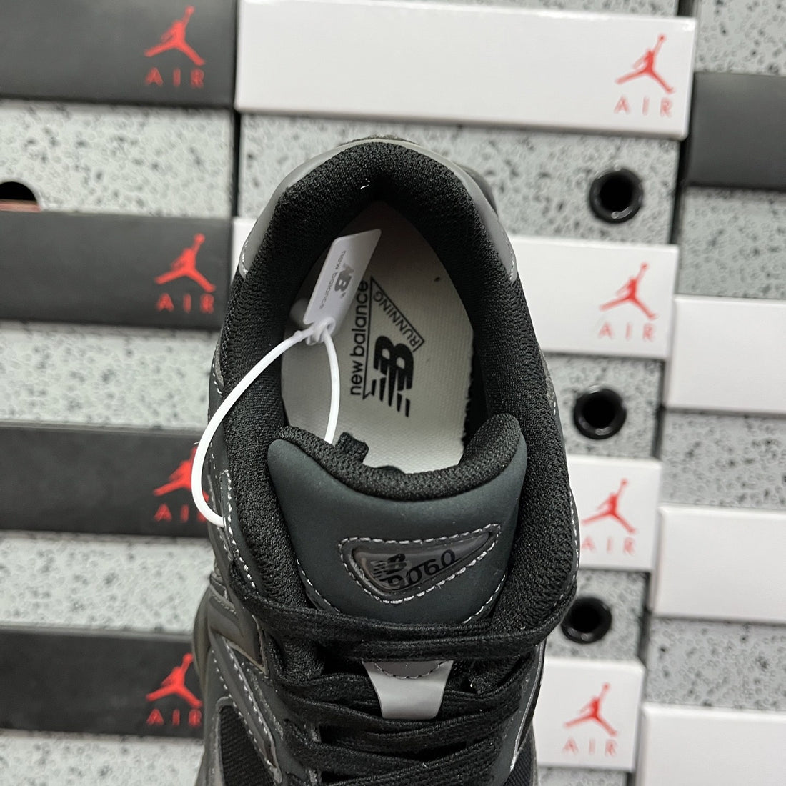 NB 9060 Black Charcoal