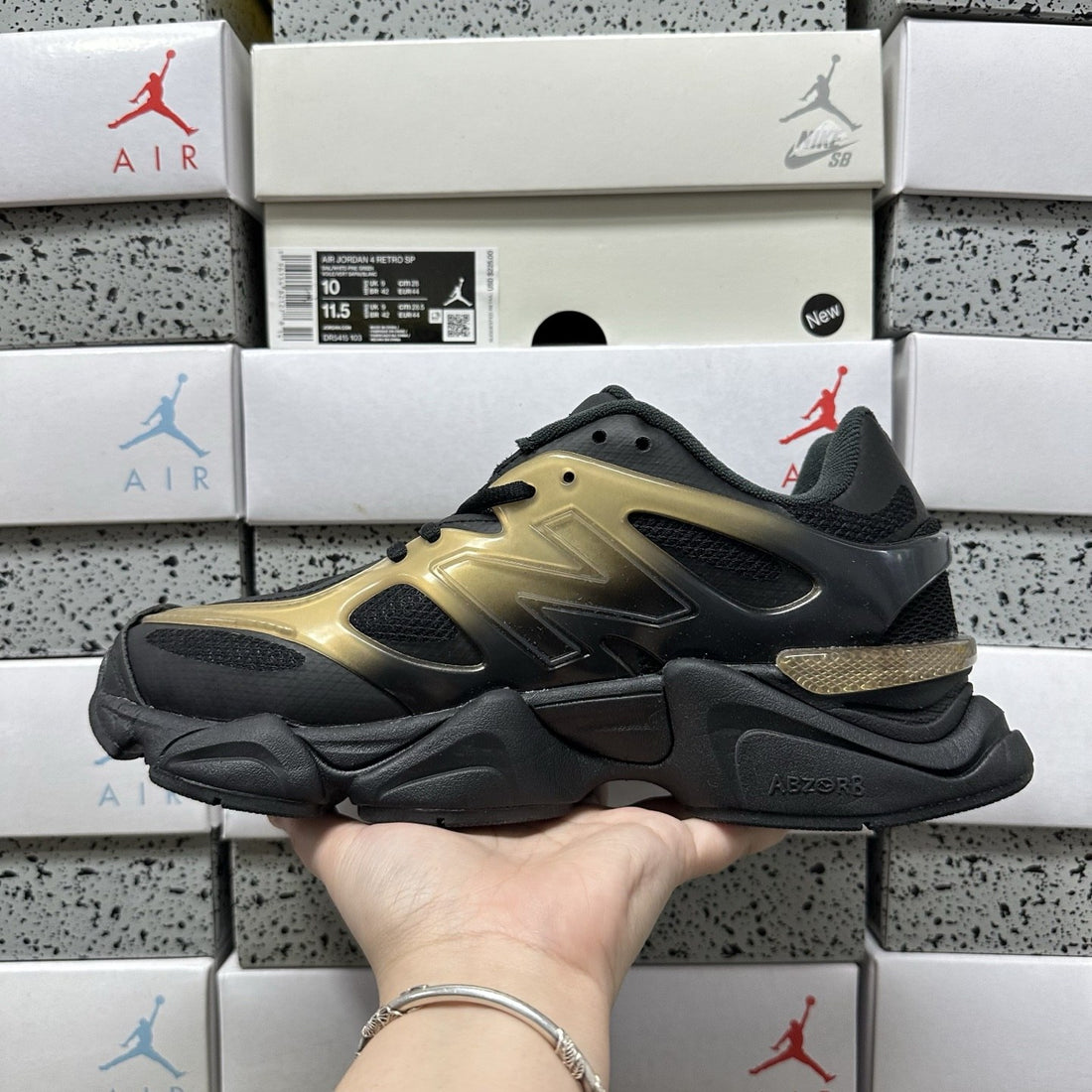 NB 9060 Black Gold