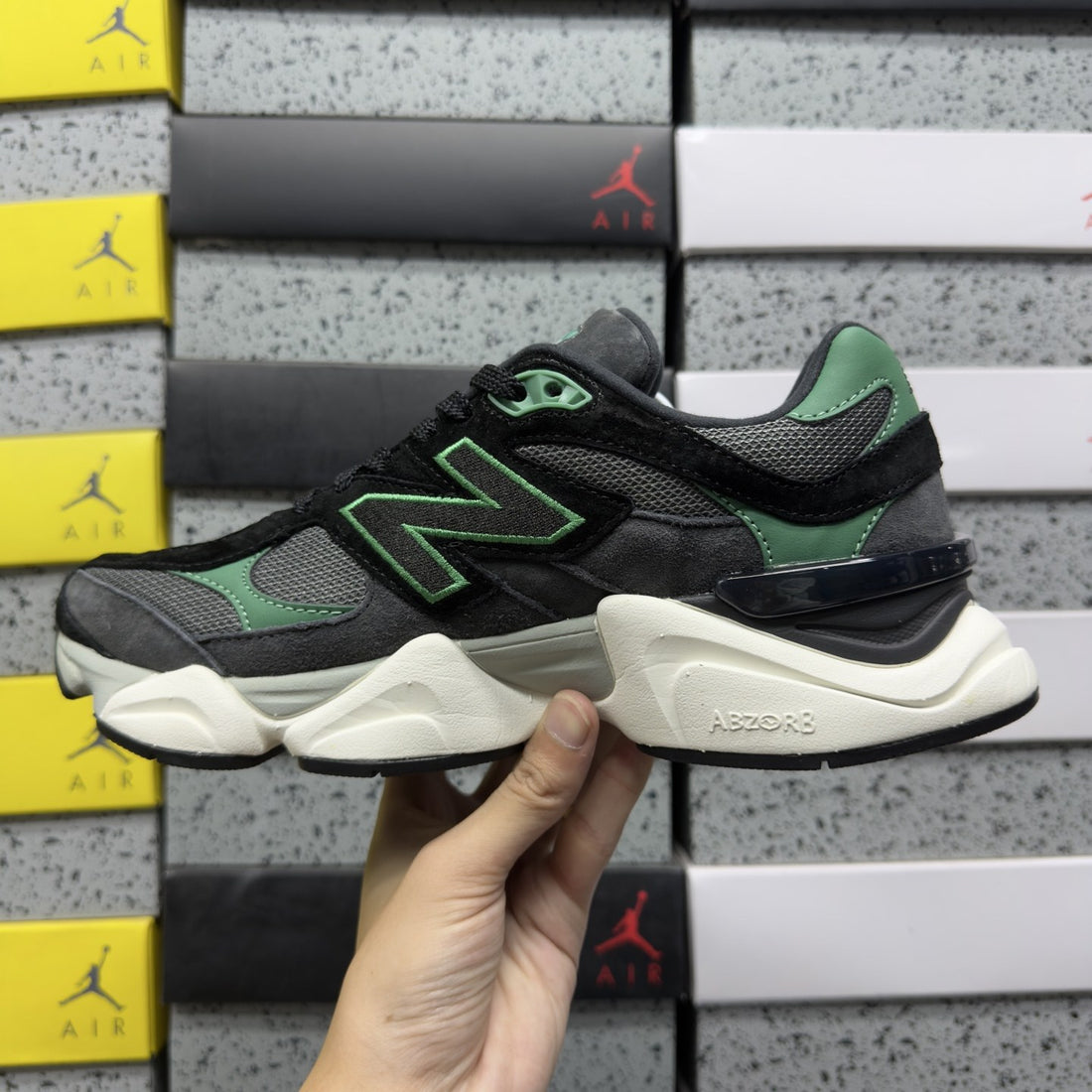 NB 9060 Black Green