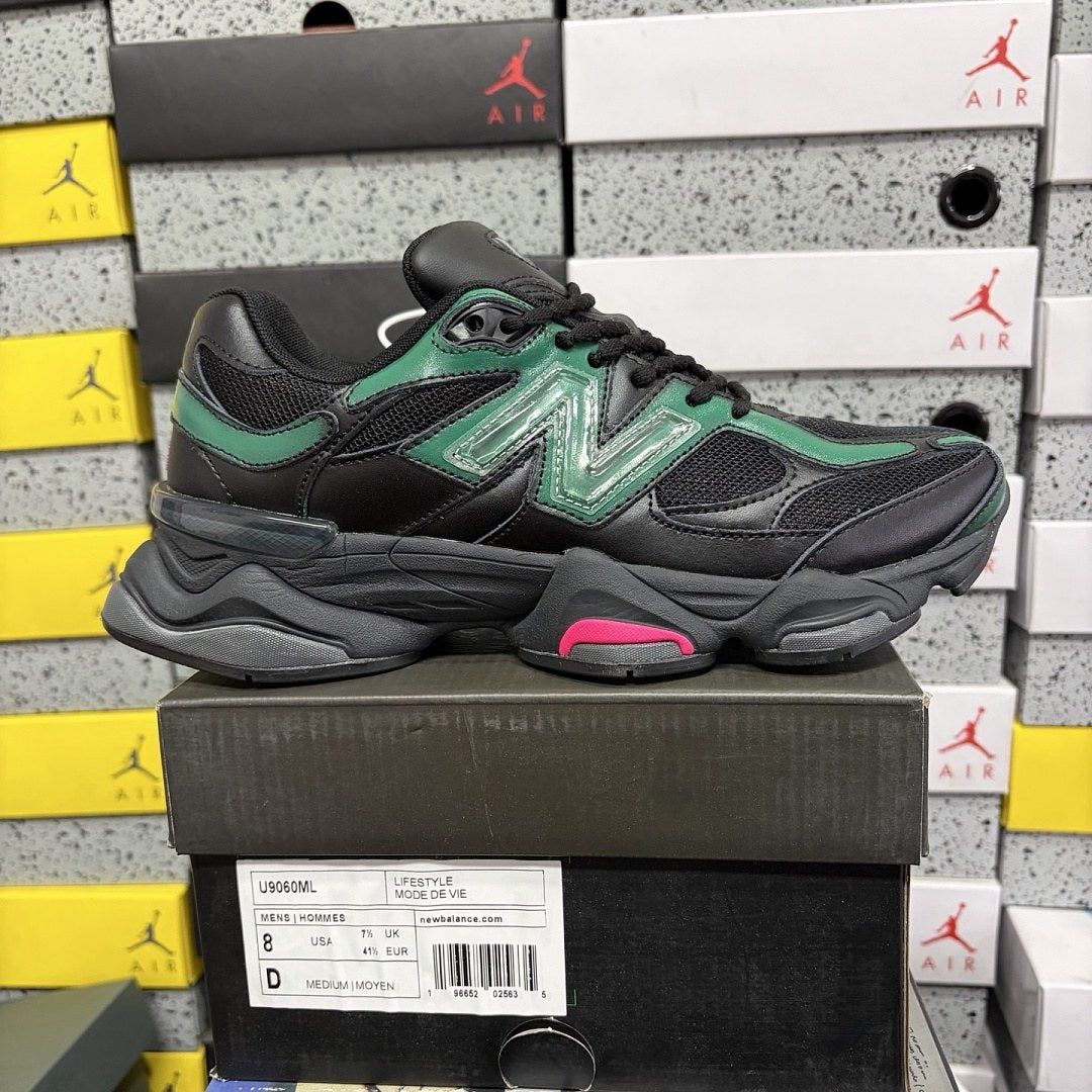 NB 9060 Black Green Pink