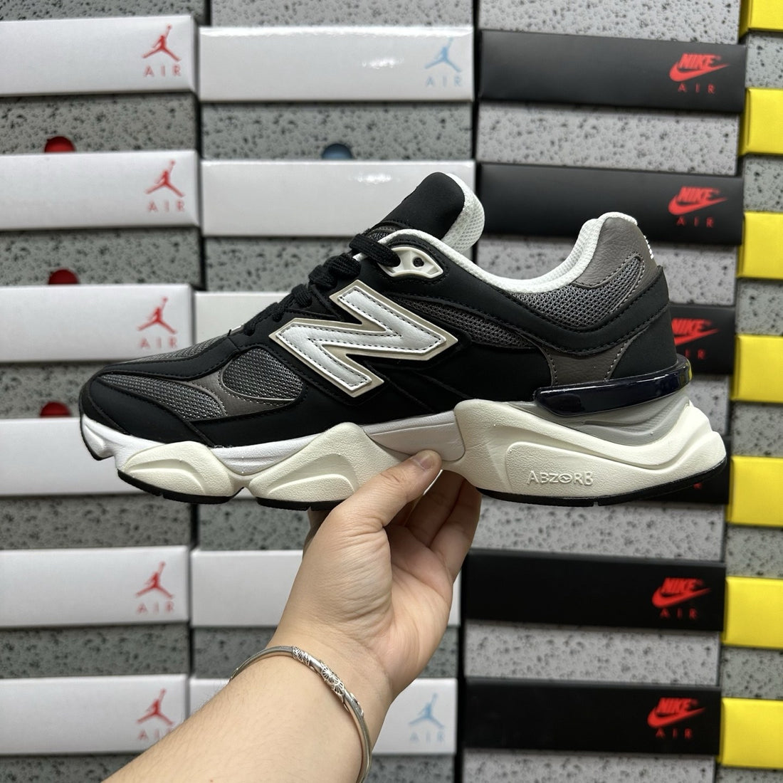 NB 9060 Black Grey