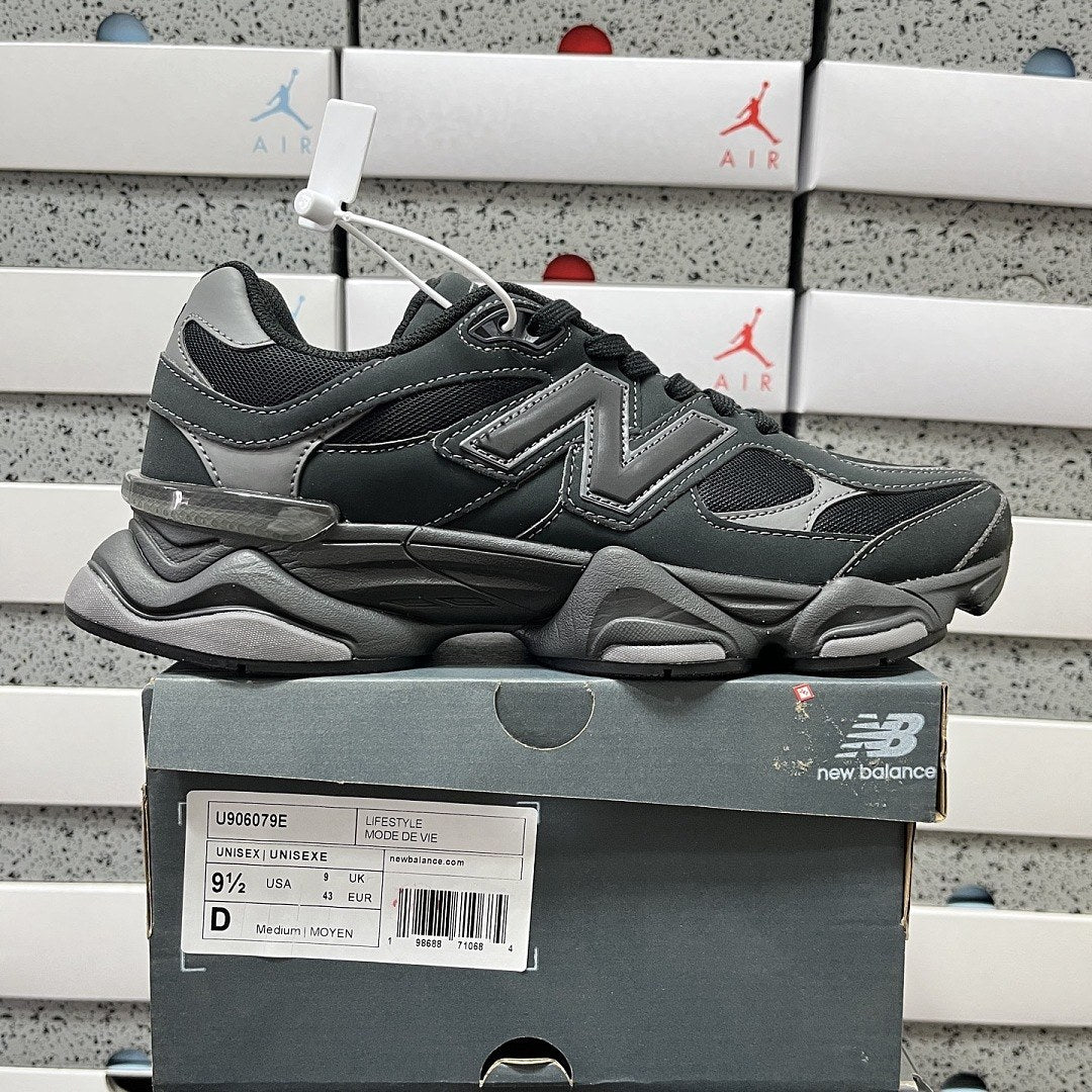 NB 9060 Black Grey Mesh