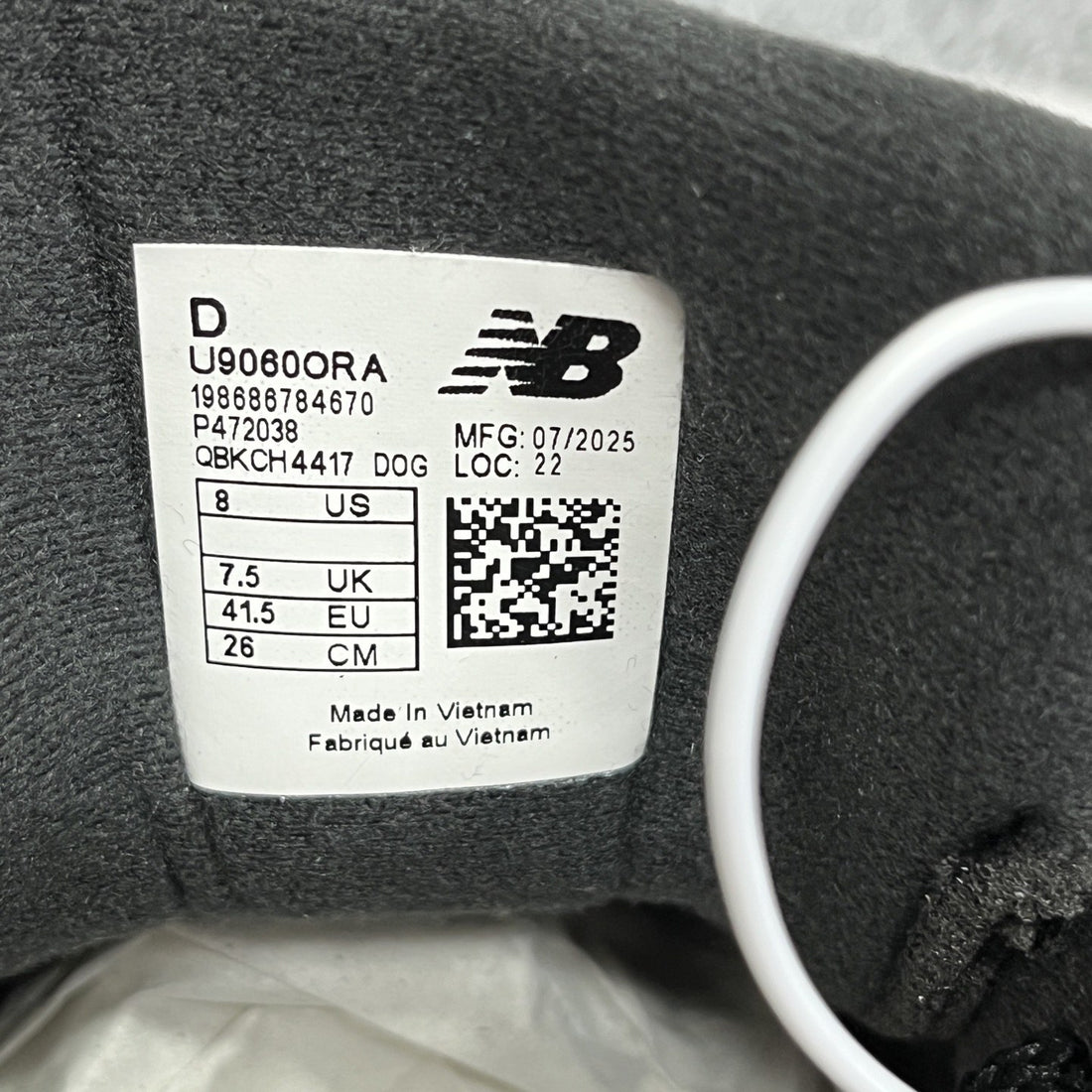 NB 9060 Black Grey Suede