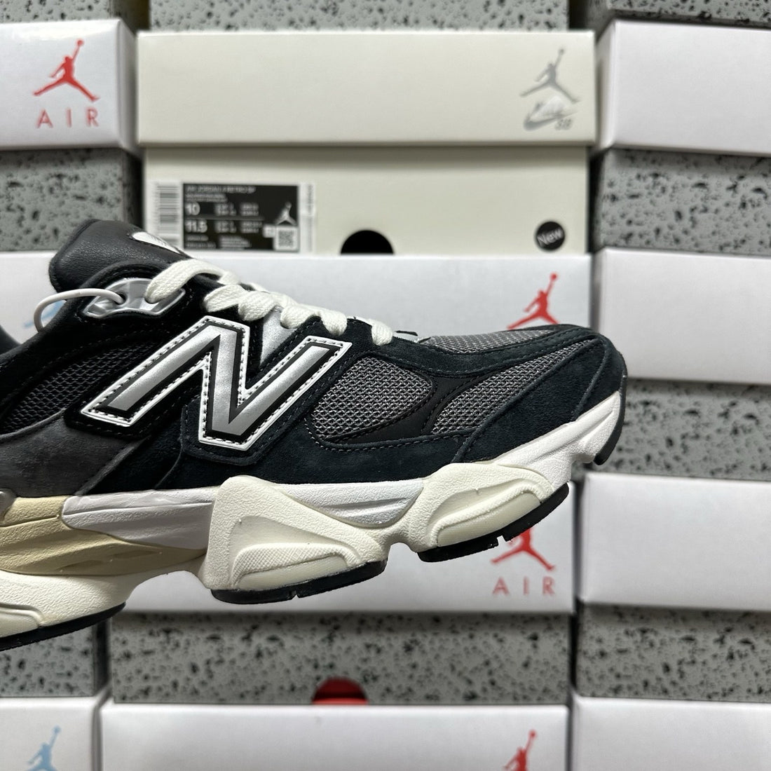 NB 9060 Black Grey White