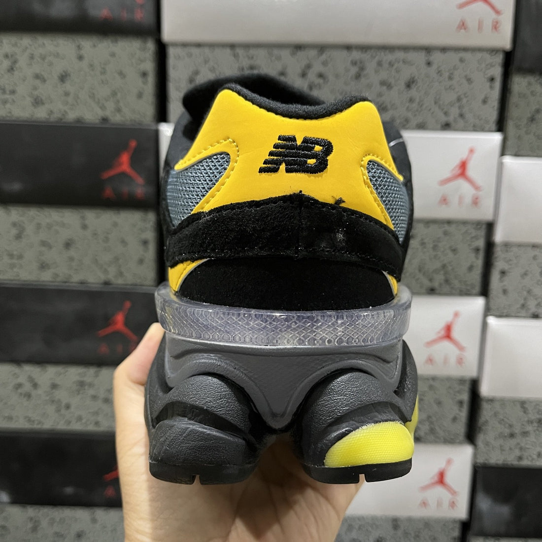 NB 9060 Black Grey Yellow