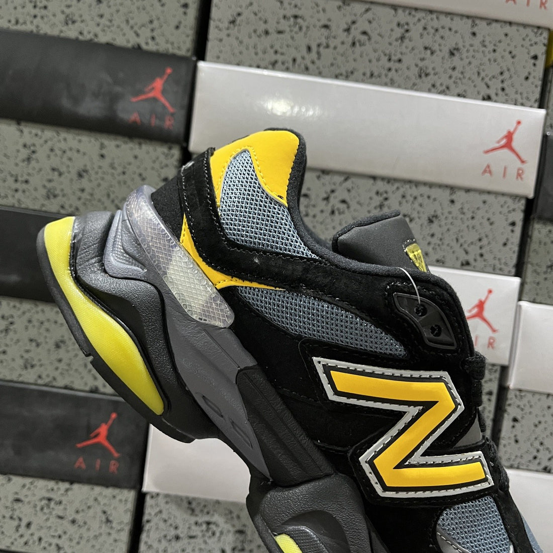 NB 9060 Black Grey Yellow