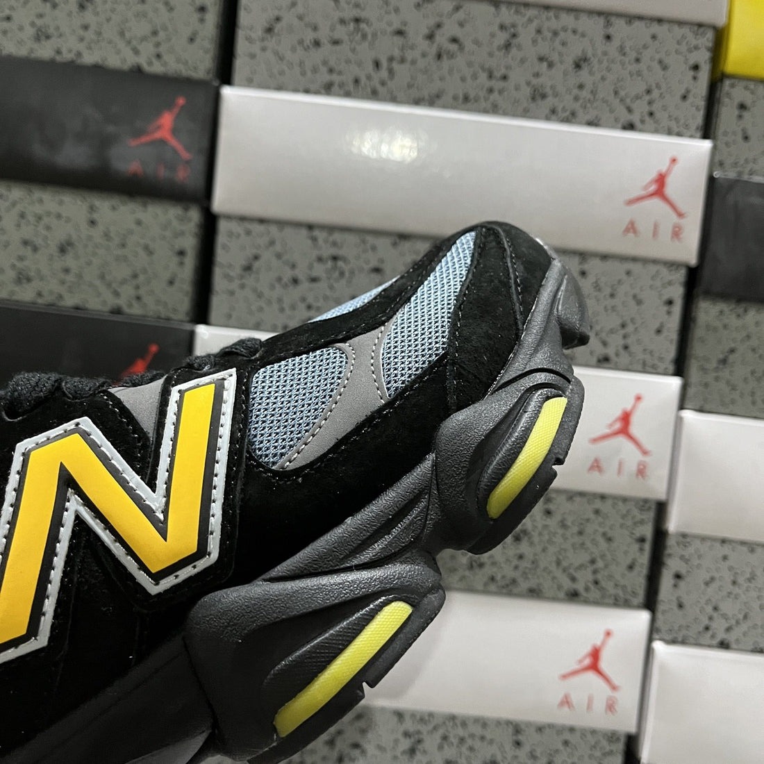 NB 9060 Black Grey Yellow