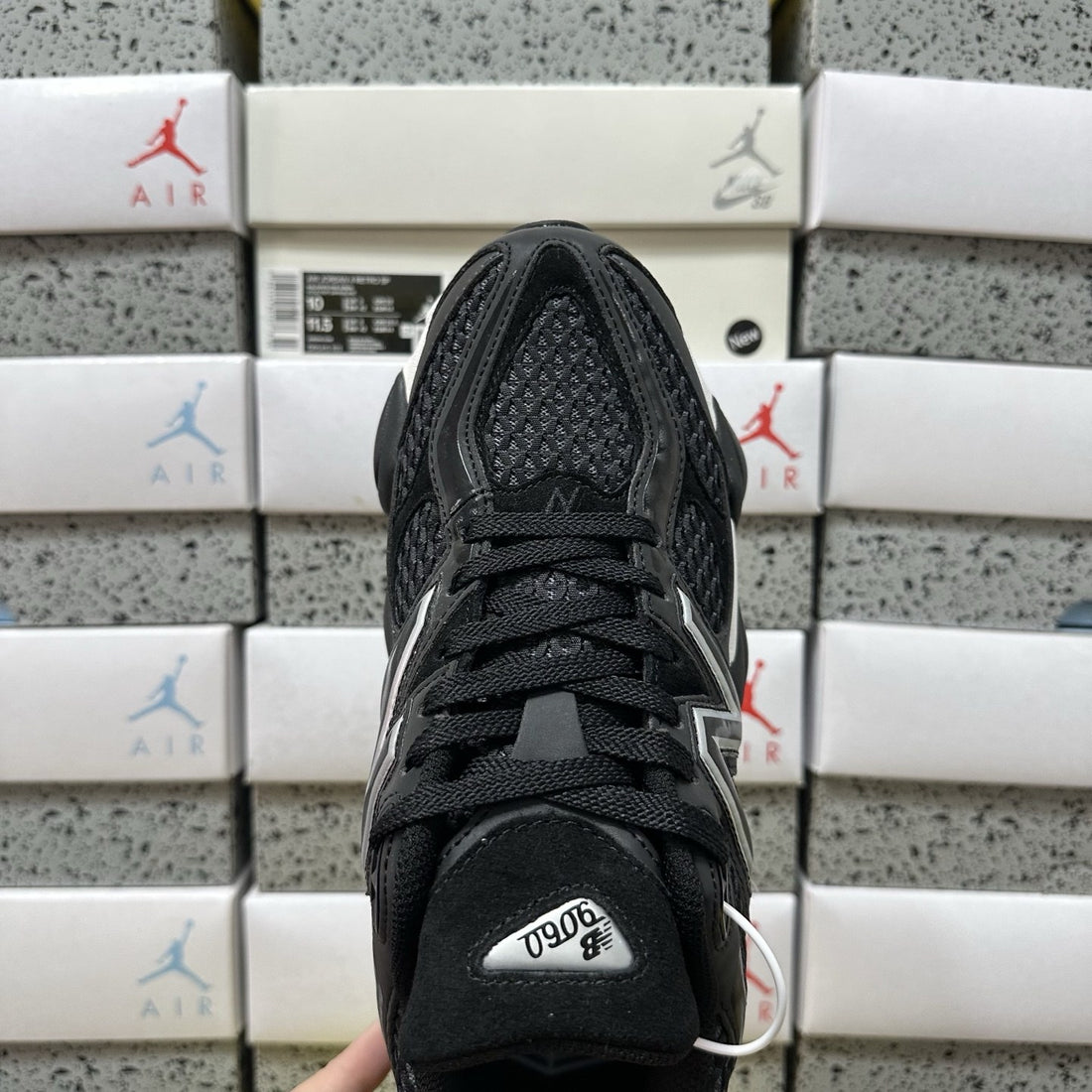 NB 9060 Black Mesh