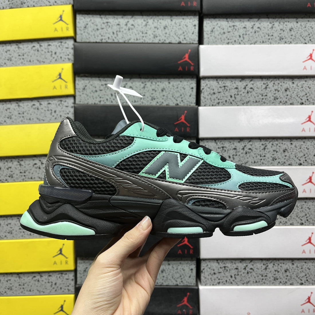 NB 9060 Black Mint