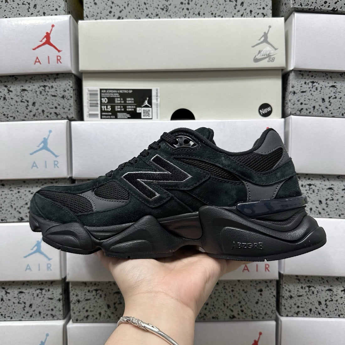 NB 9060 Black Navy