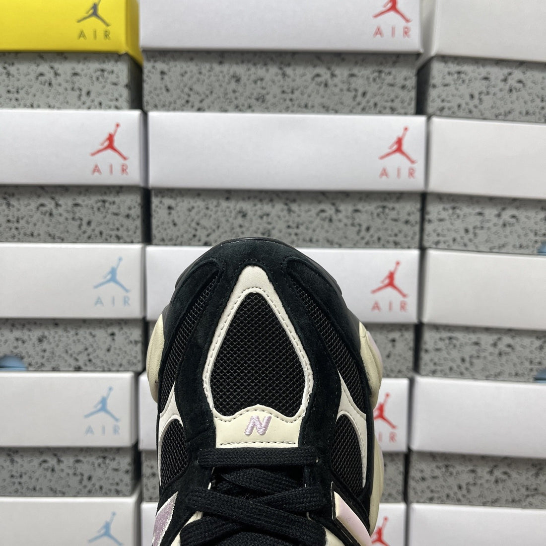NB 9060 Black Pink Cream