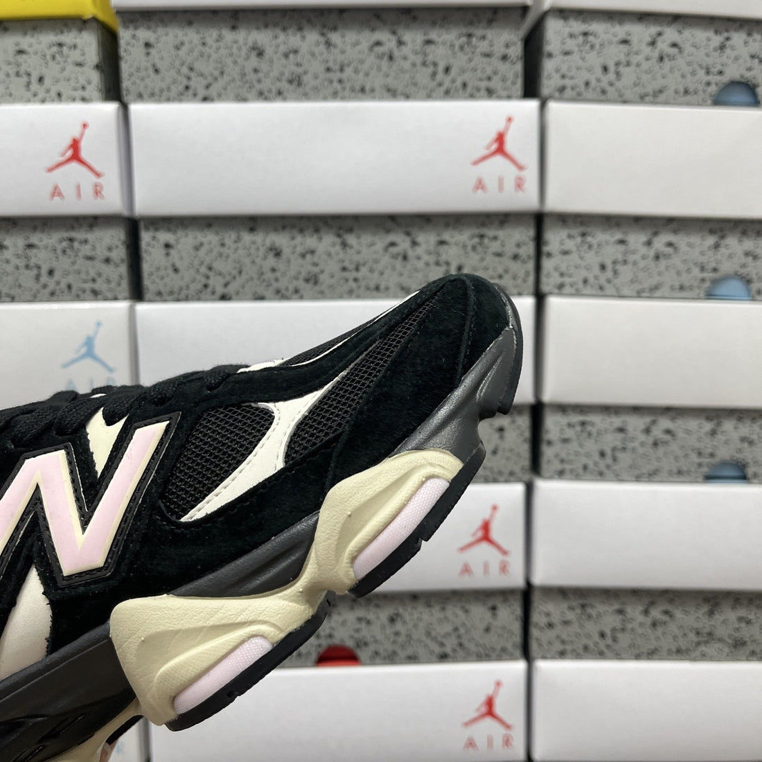 NB 9060 Black Pink Cream