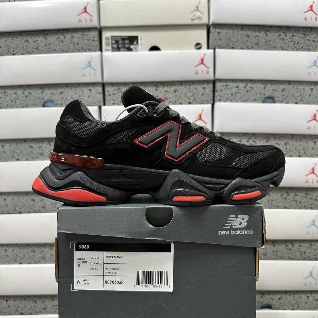 NB 9060 Black Red