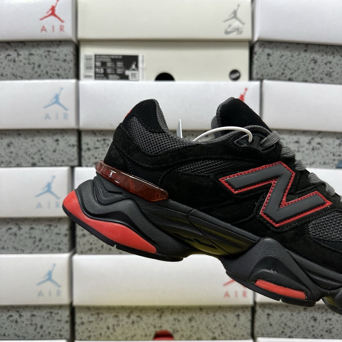 NB 9060 Black Red