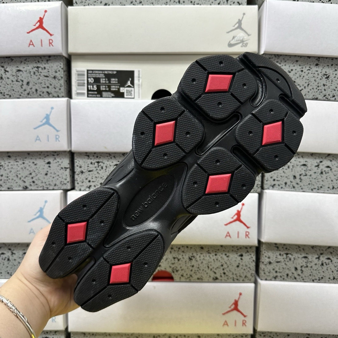 NB 9060 Black Red