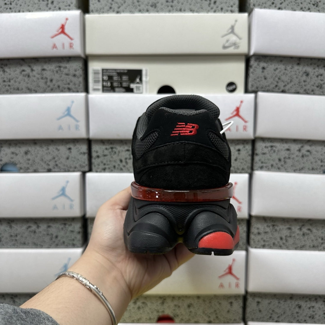 NB 9060 Black Red